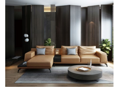 Wunnlandschaft L-Form Ecksofa Couch Design Lieder Polster Garnitur Sofa