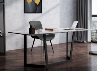 Büroset Dësch Stull Garnitur Schreifdësch Set Design Italienesche Stil Miwwelen