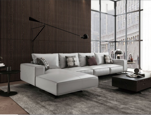 Modern Wunnlandschaft Ecksofa Couch Polster Lieder Sëtz Eck Deko Garnitur
