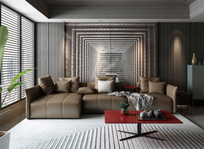 Wunnlandschaft Ecksofa L-Form Sessell Set Garnitur Modern Sofa Italienesch