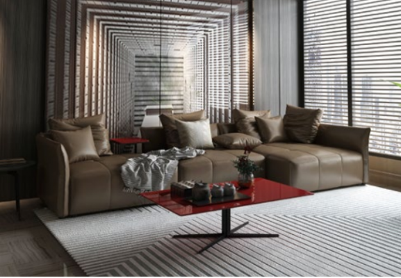 Design Polster Canapé Wunnlandschaft Ecksofa Garnitur Polstersofa Sëtz