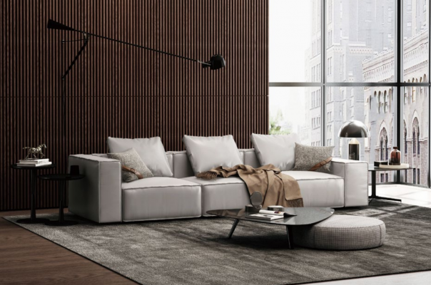 Sofa 4 Sëtzbänk Grouss XXL Couch Sofas Couchen Design Wunnzëmmer Véiersëtzer