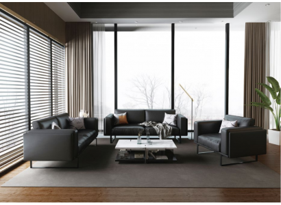 Luxus Miwwel Sofagarnitur Canapé Sofa Polster 3 2 1 Canapeen Nei Liedercanapé