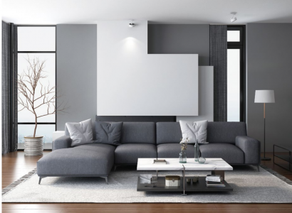 Wunnlandschaft L-Form Ecksofa Lieder Couche Design Polster Garnitur Sofa