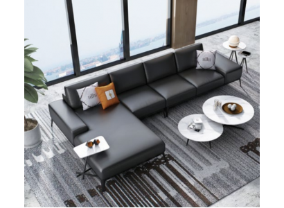 Ecksofa Polster Dekor Garnitur Wunnlandschaft L Form Designer Sofa Canapé.