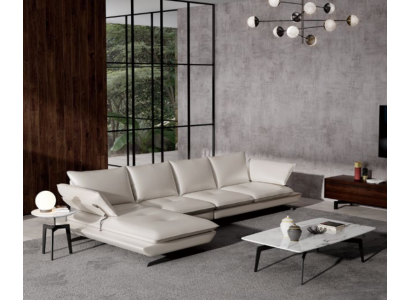 Italienesch Polster Sëtz Eck Lieder Couch Garnitur Modern Wunno Landschaft