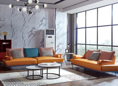 Sofa 4 Sëtzer Grouss XXL Couch Sofas Design Couche Living Zëmmer Véiersëtzer