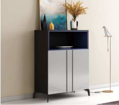 Design Kommode Anrichte Side Lowboard Schaf Regal Dekorativ Luxus Wunnen