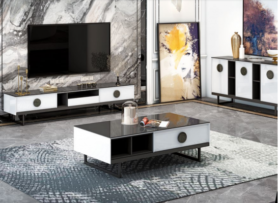 Kommode + Couchtisch + RTV Sideboard Nei Italienesch Designer Miwwelstécker