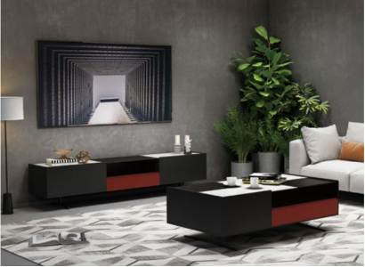 Wunnzëmmerkommod Sideboard RTV Kommode TV Schaf Modern Deko Lowboard