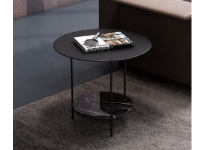 Ronne Säitentabell Dësch Sofadësch Sofa Wunnzëmmer Design Dëscher