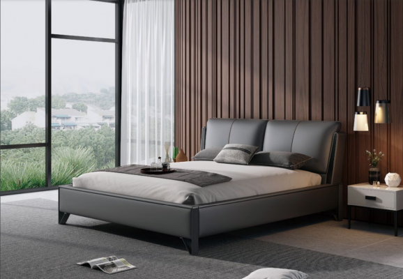 Dekoratioun Bett Këssen Design Luxus Duebel Hotel Better Schlofzëmmer Lieder