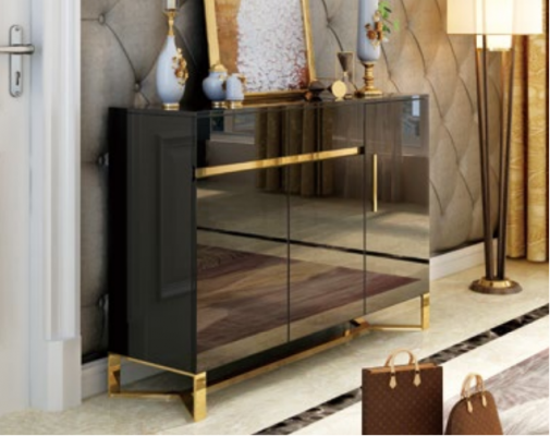 Designer Kommode Héich Schaf Side Low Board Edel Luxus Kommoden Schief