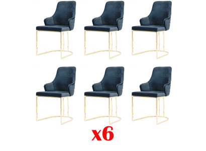 Grupp Still Garnitur Textil Edelstol Gepolstert Iesszëmmer 6 Still