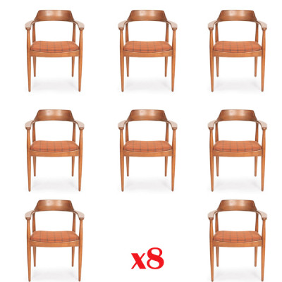 Setzt 8 Still Stoldesign Holz Stoff Polster Still Iesszëmmer Textil