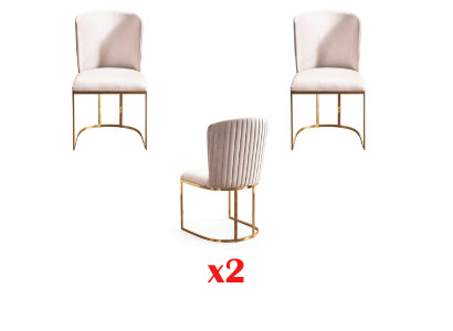 Italieneschen Stil Set Design Léin Stullen Polster Fauteuil Grupp Garnitur