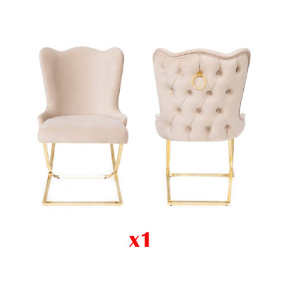 Lounge Club ouni Armleef Luxus Modern Stull 1x Iesszëmmer Lehn Still