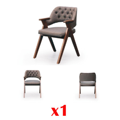 Chesterfield Iesszëmmer Design Stull Italien Miwwelen Eechholz Stillen