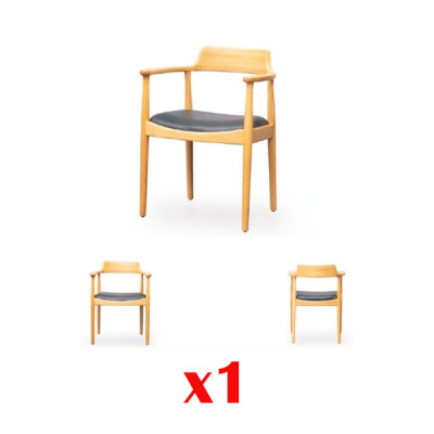 Stillen Polster Holz Modern Designer Lehn Sëtz Fotell Iess Zëmmer