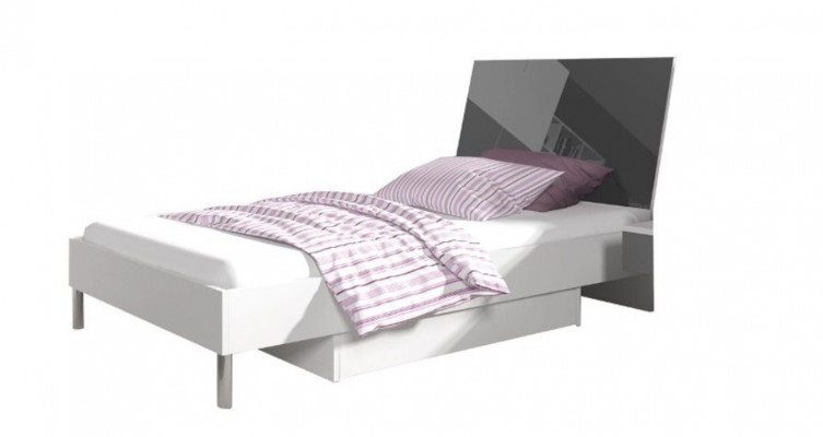 Bett + Nuetsdësch - Kannerzëmmer Schlofzëmmer Miwwelen Better 2tlg. Set