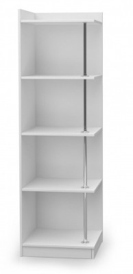 Regal Bücherregal Eckschaf Holz Schaf fir Kannerzëmmer Jugendzëmmer Miwwelen