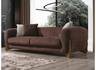 Sofa 3 Sëtzer Wunnzëmmer Luxus Design Italieneschen Stil Miwwelen Modern