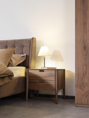 Hotelmiwwelastellung Konsolenset 2x Nuetsdësch Schlofzëmmer Bäistelltësch