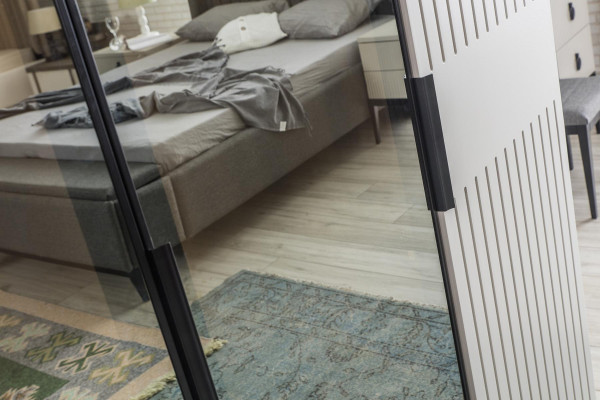 Loft Schaf Luxus Schlofkummer Holz Schaf Glasschaf Miwwelen Design