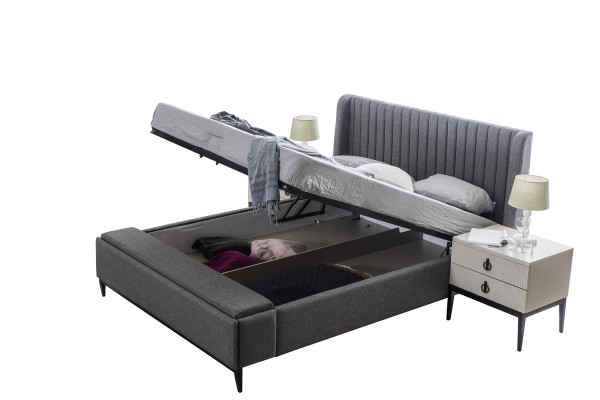 Bett Design Duebelbett Better Polster Schlofzëmmer Miwwelen Hotel Bettrahmen Gro