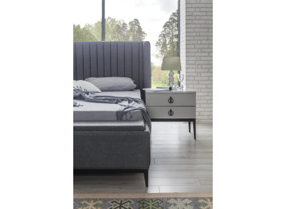 Design Konsol 2x Nuetsdësch Niewendëscher Schlofzëmmer Holz Konsolen Nei