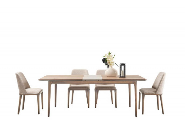Luxus Design Polster Still Still Sëtz Iesszëmmer Holz Textil Fauteuil Massivholz