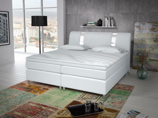 Boxsprangbett Box Hotel Bett mat Visco & Matratz Liederbett Better Duebelbett