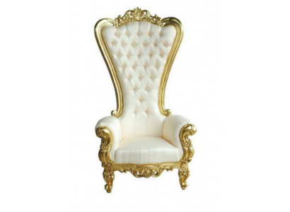 Troun Fauteuil Kinneklechen Polster Chesterfield Samett 1-Sëtz Antik Stil Still
