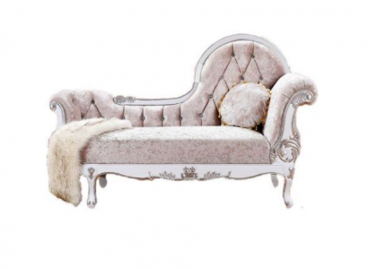 Chaiselongue Chesterfield Récamière antik Stil Édle Chaise Longue Sofa Léngt Nei