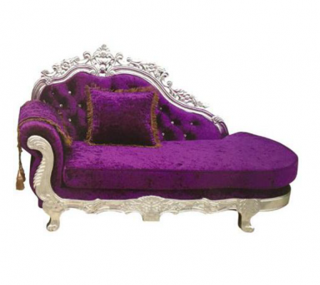 Edle Chesterfield antik Stil Chaiselongue Chaise Longue Sofa Léier Neit Récamière