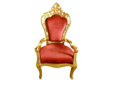 Stull Troun Fotell Set Iesssall Designer Holz Antik Stil Barock Rokoko Kinnek