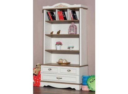 Bibliothéik Wäiss Jugendzëmmer Regal Bücherschaf Miwwel Regal Schlofzëmmer Nei