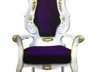 Thron Sessell Kinnéklechen Polsterschaaf Chesterfield Samt 1 Sëtz Antik Stil Still