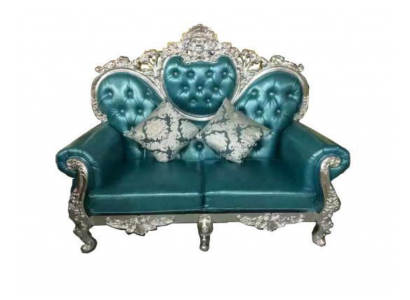Troun Canapé Kinneks Polster Chesterfield Samt Zweesëtzer Antik Stil Canapéeën Neien
