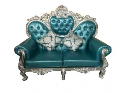 Troun Canapé Kinneks Polster Chesterfield Samt Zweesëtzer Antik Stil Canapéeën Neien