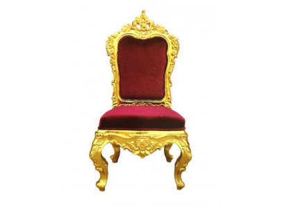 Stull Troun Fauteuil Set Iesszëmmer Designer Holz Antik Stil Rokoko Barock