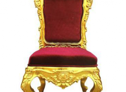 Stull Troun Fauteuil Set Iesszëmmer Designer Holz Antik Stil Rokoko Barock