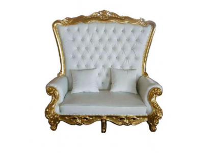 Troun Kannapee Couch Kinneken Polster Chesterfield Samt Antik Stil Zwëschesëtzler