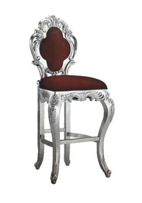 Hocker Barhocker Kinneken Polster Chesterfield Samt 1 Sëtzer Antik Stil Stull