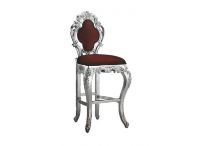 Hocker Barhocker Kinneken Polster Chesterfield Samt 1 Sëtzer Antik Stil Stull