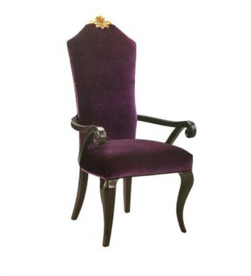 Stull Stillen Troun Fotell Set Iesszëmmer Designer Holz Antik Stil Barock