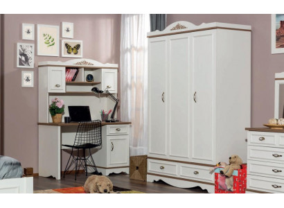 Schreifdësch Wäiss Kannerzëmmer Jugendzëmmer Luxus Design Dëscher Modern Nei