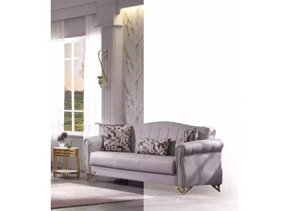 Canapé 3-Sëtzer Couch Stoffcanapé Sëtzmébel Polstercanapé Loungecanapé Canapéen