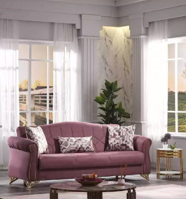 Sofagarnitur 3+3+1 Luxus Sofagarnitur Wunnzëmmer Sëtz Polster Miwwelen Couch