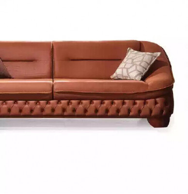 Canapé-Set 3+3+1 Sëtzer Luxus Modern Set Design Canapéë Polster Chesterfield